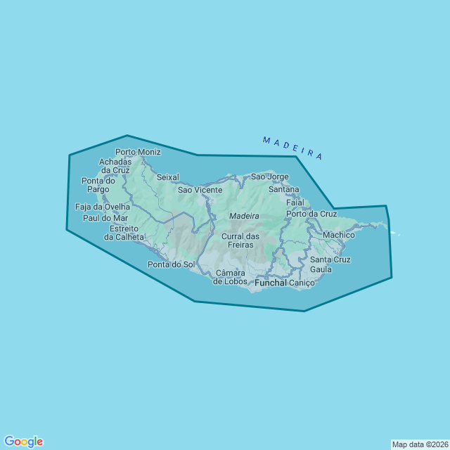 Map of Madeira