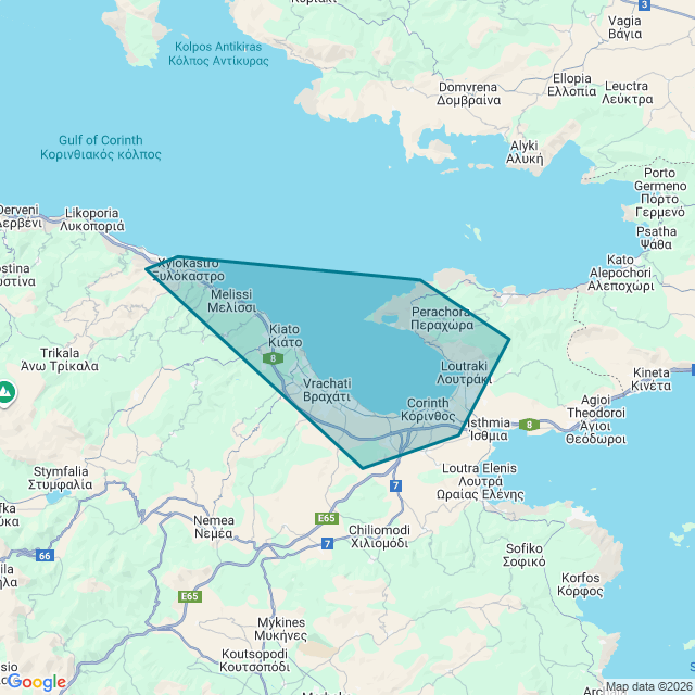 Map of Corinthia