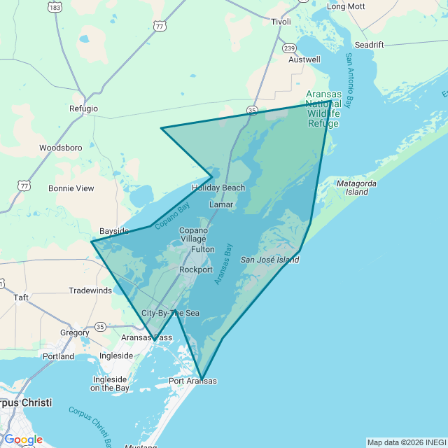 Map of Rockport