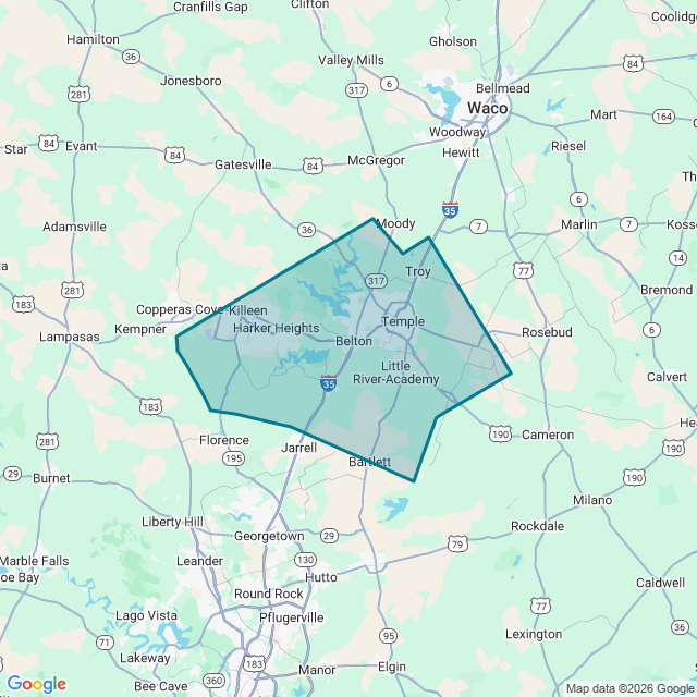 Map of Bell